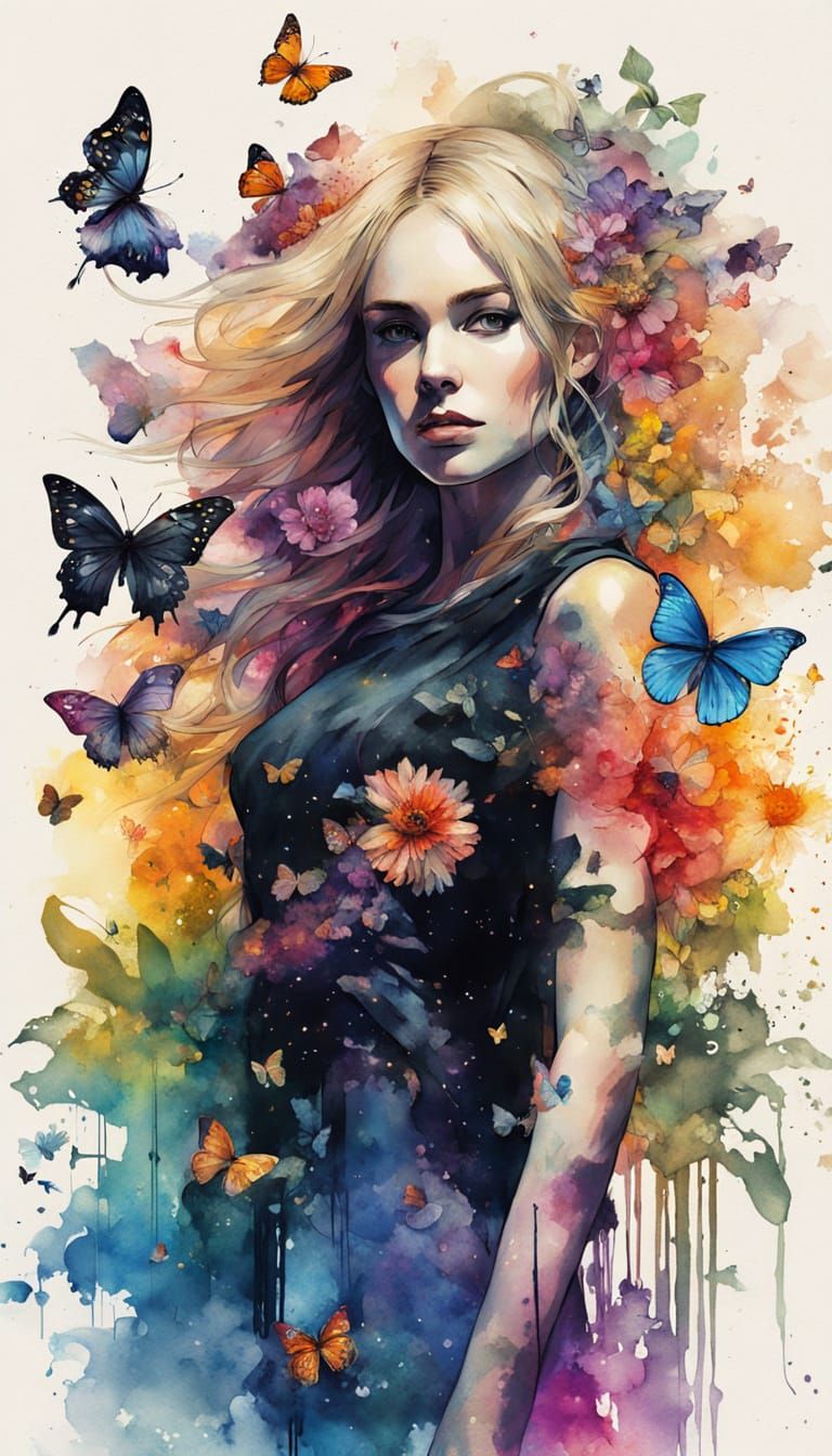 Fresh flowery moonlight Ink! - Fresh flowery moonlight Ink!