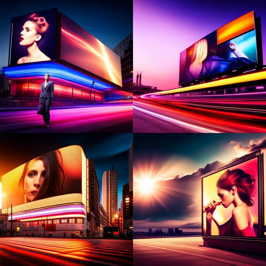 billboards - AI Generated Artwork - NightCafe Creator