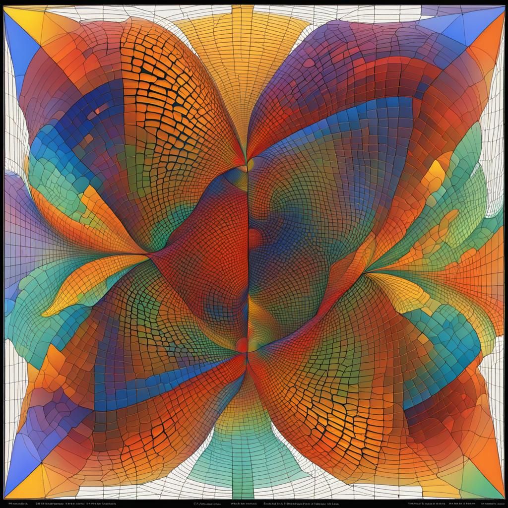 mathematical curve and mean functions visualized through color and plot ...