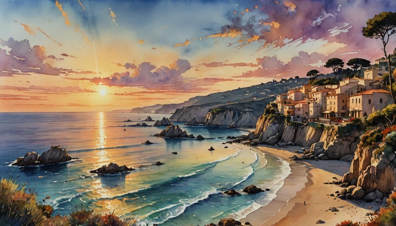 Stunning Beach Sunset