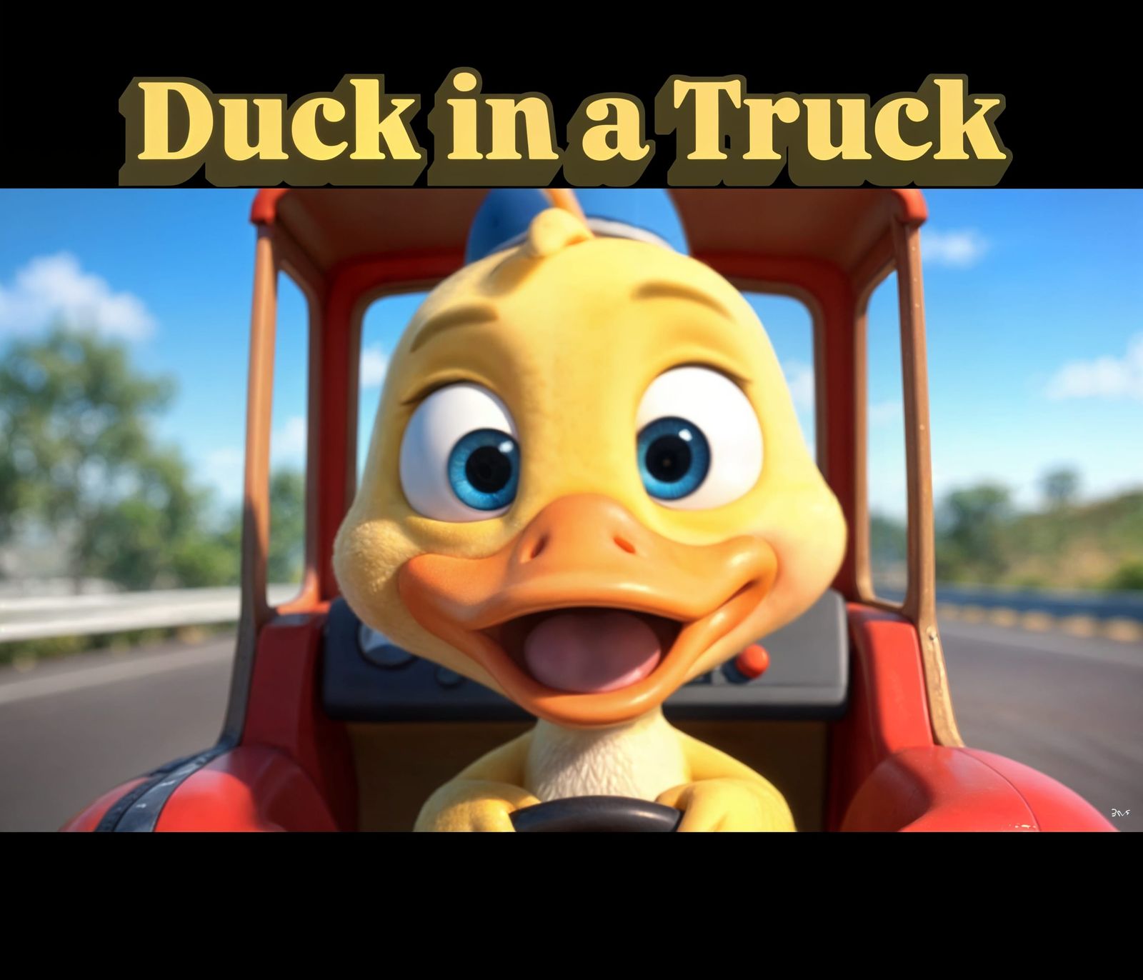 ๐ตโIโm a duck in a truck and AI art donโt suck!โ ๐ต