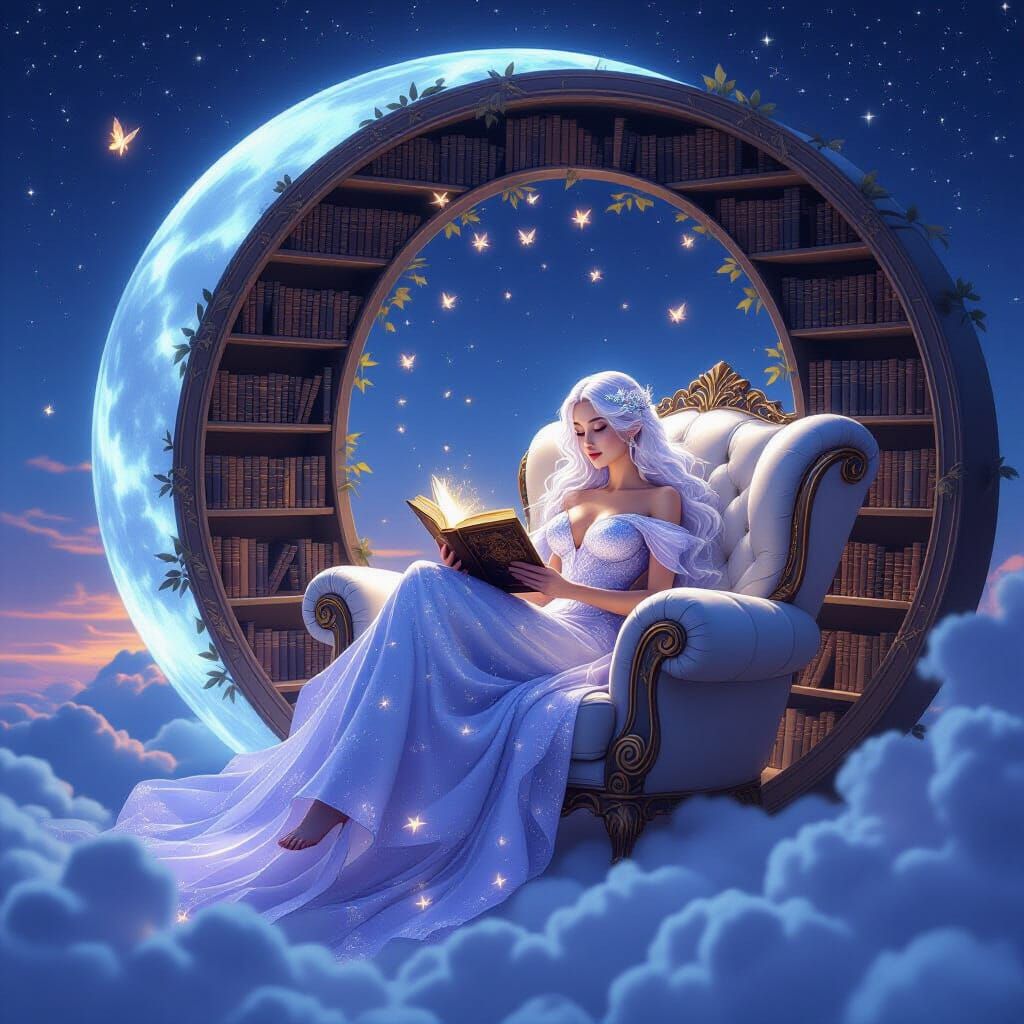 Starlight Chronicles of the Goddess Librarian  by @Dee Chan