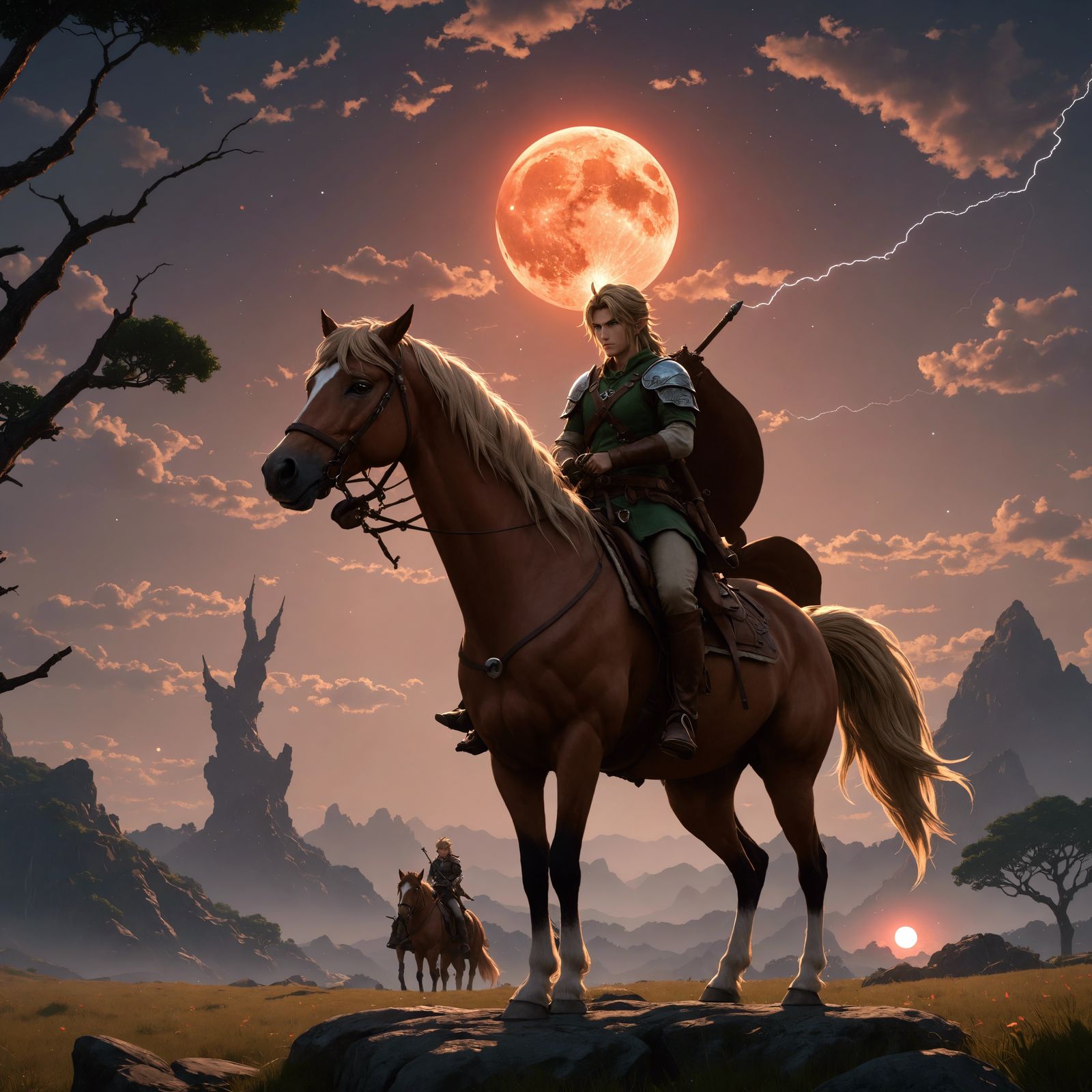 link and Epona