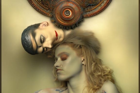 Opium Dreamscape in Automatism Style