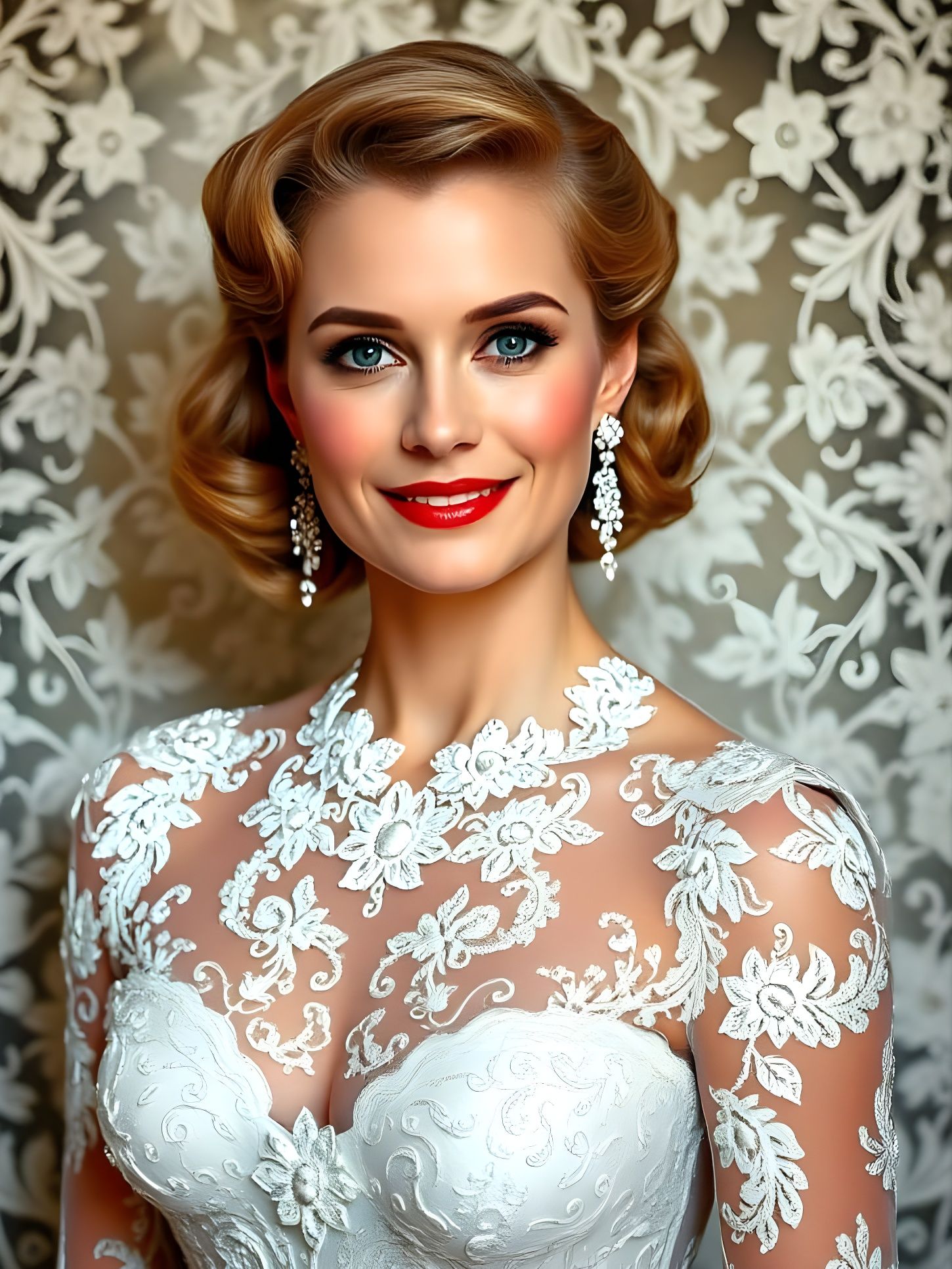 Grace in Lace  by @Gary Murakami