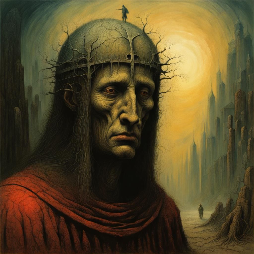 Æthelred the Unready (by Zdzislaw Beksinski )