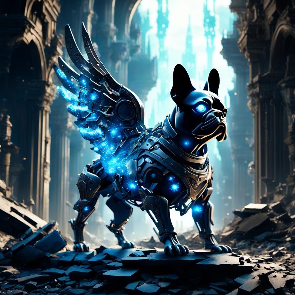 french bulldog robot