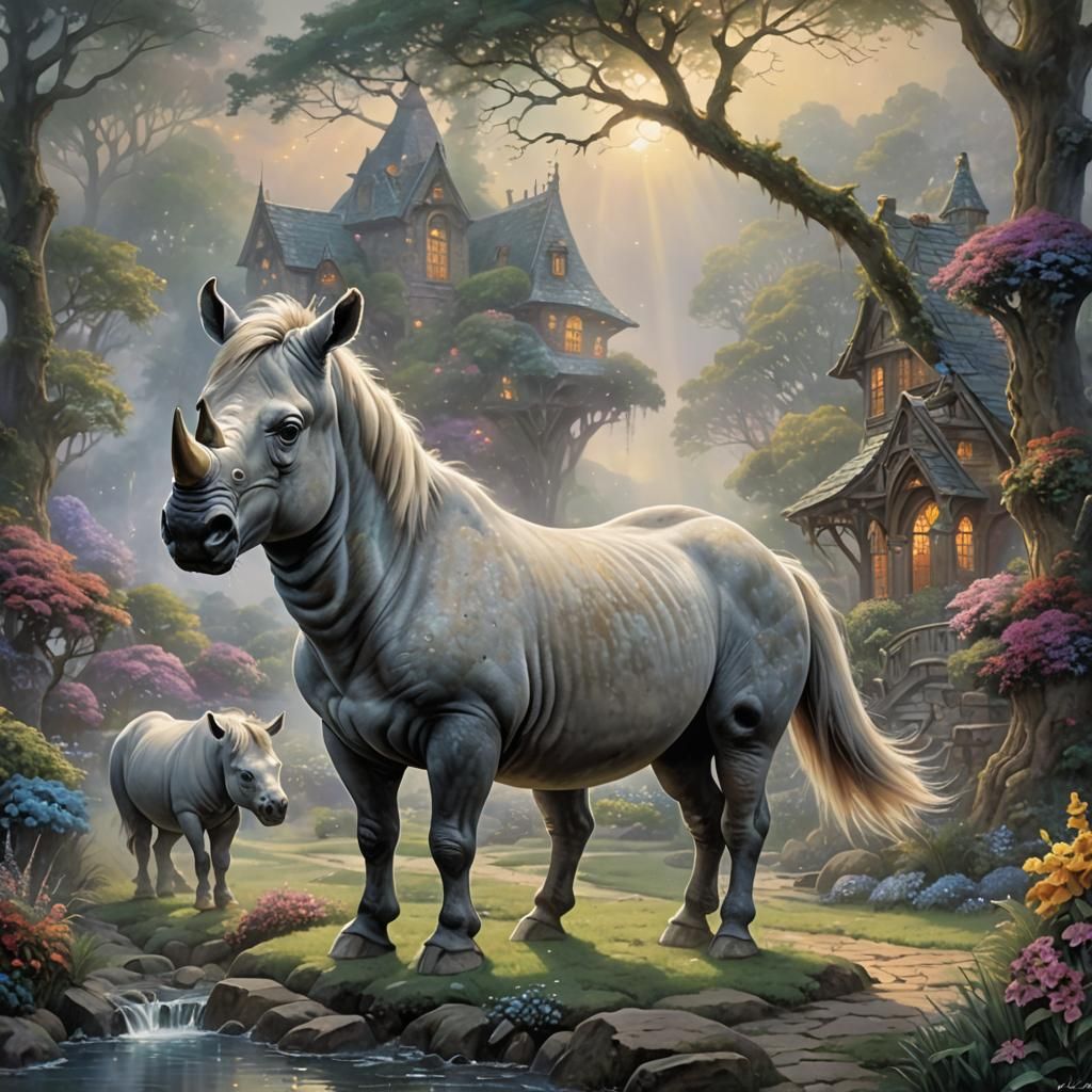 rhinocerine pony
