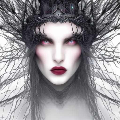 Patron Goddess of Winter Warlocks - AI Generated Artwork - NightCafe ...