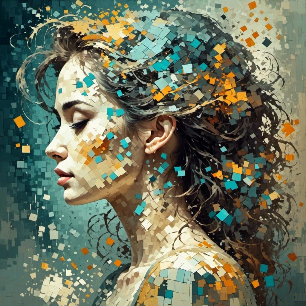 DistressedPixelation