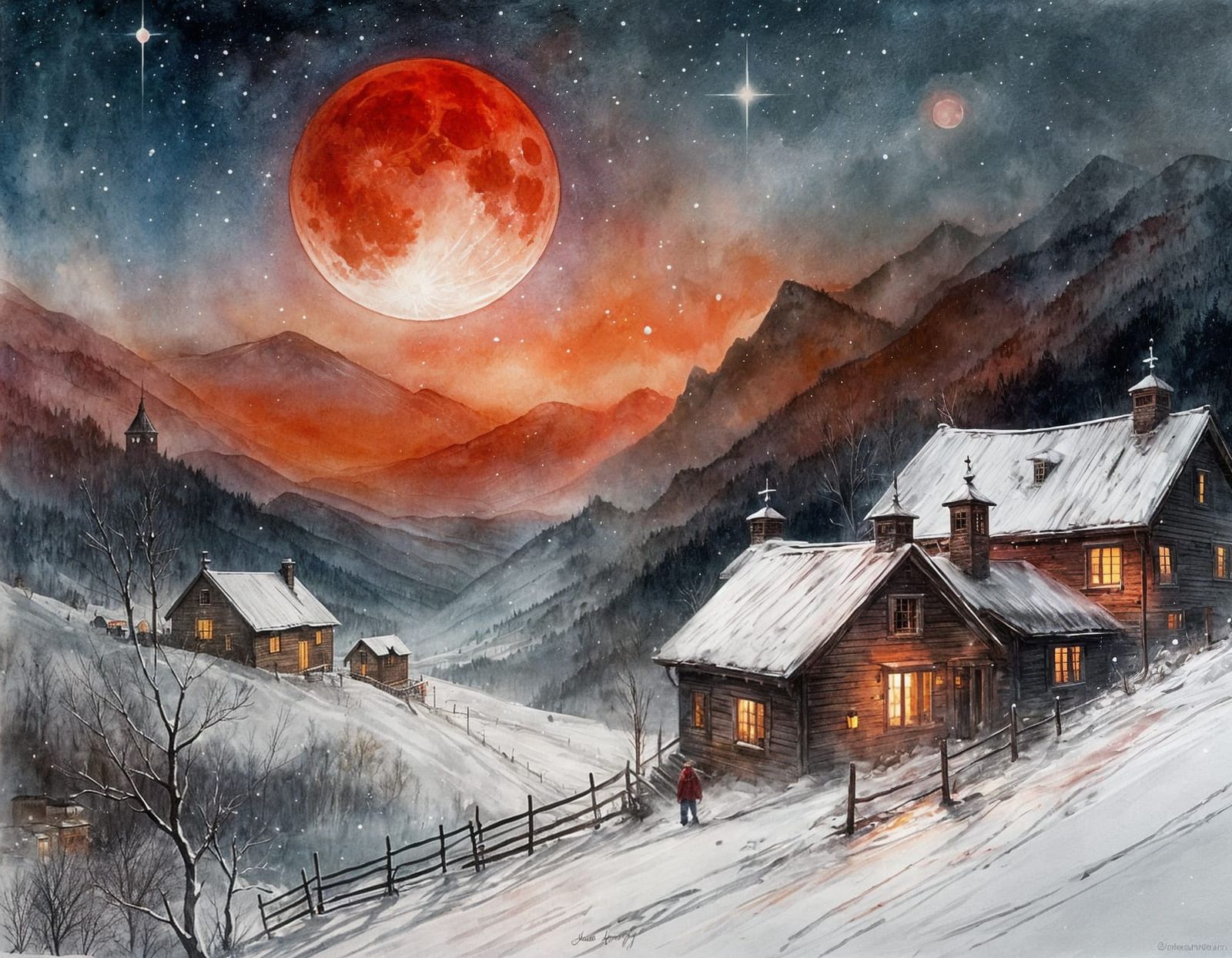 Moody Winter  by @Julie