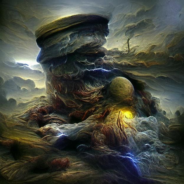 i am the storm that is approaching (virgil status) - AI Generated Artwork -  NightCafe Creator