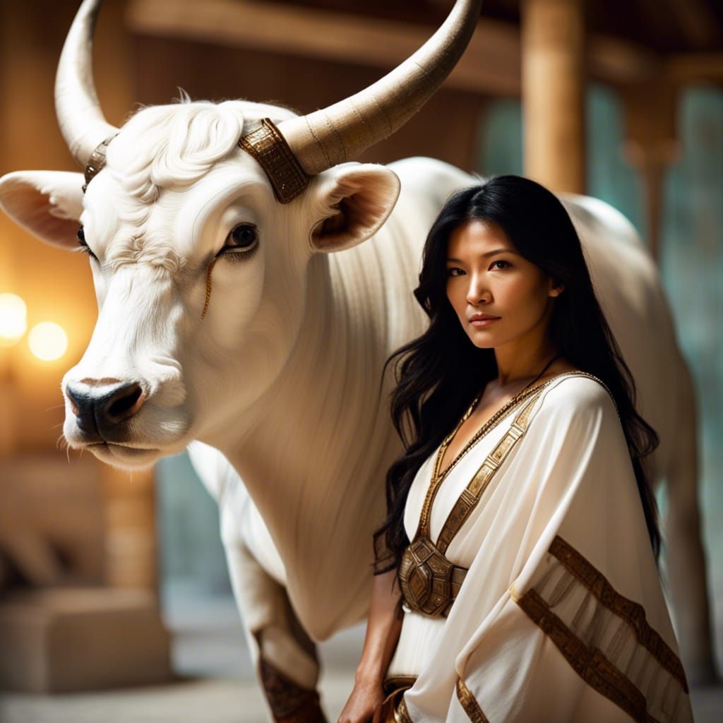 Kelly Hu as Minoan Priestess