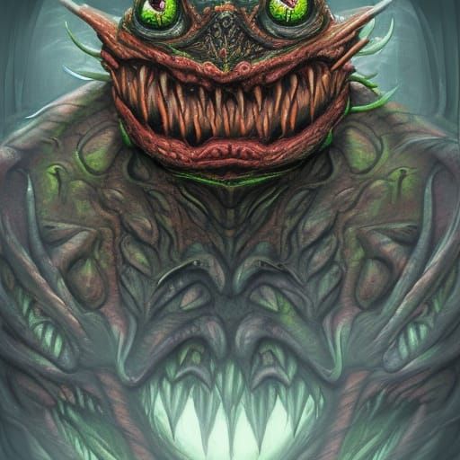Demonic Frog