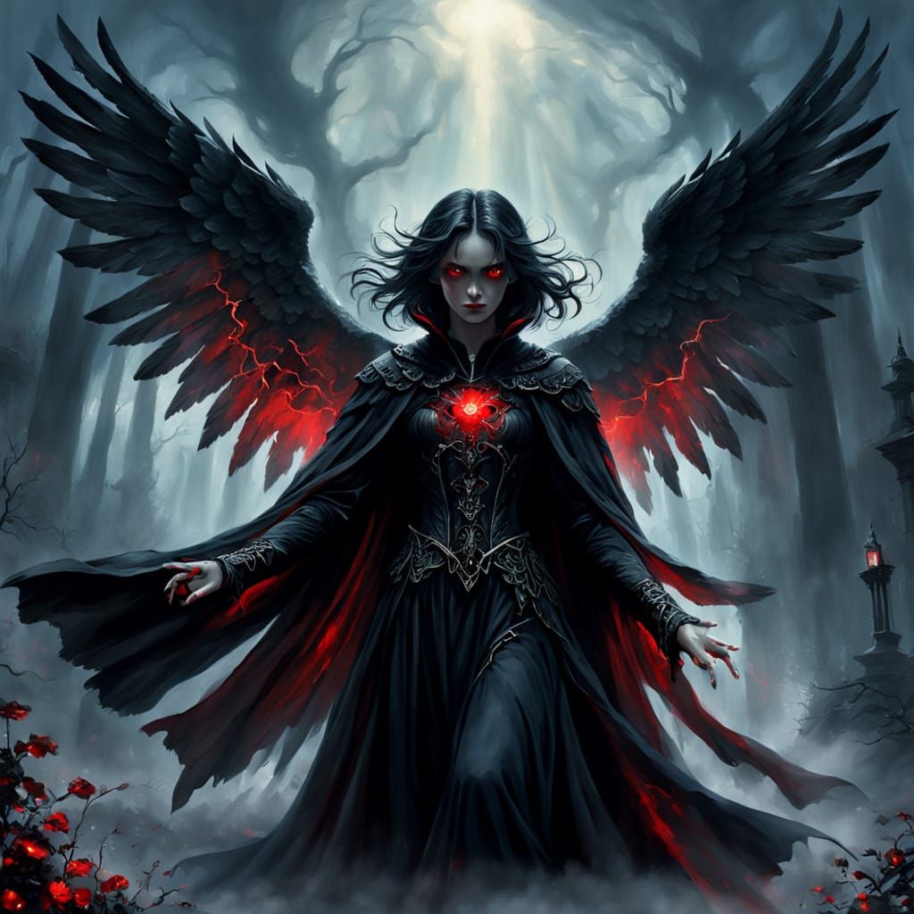 Her name is Anom This character and the rest of the characters are the heroes of a story I created with artificial intelligence.
