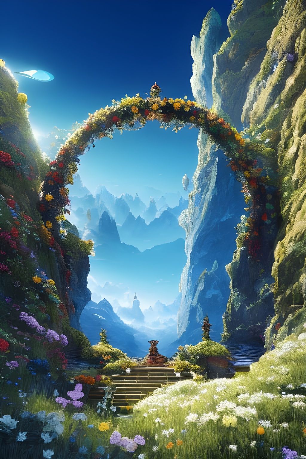 The Mountain Window  by @Kle00