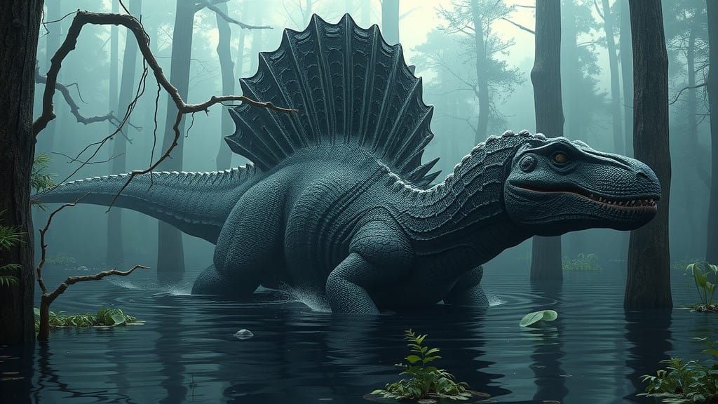 Spinosaurus  by @Junny