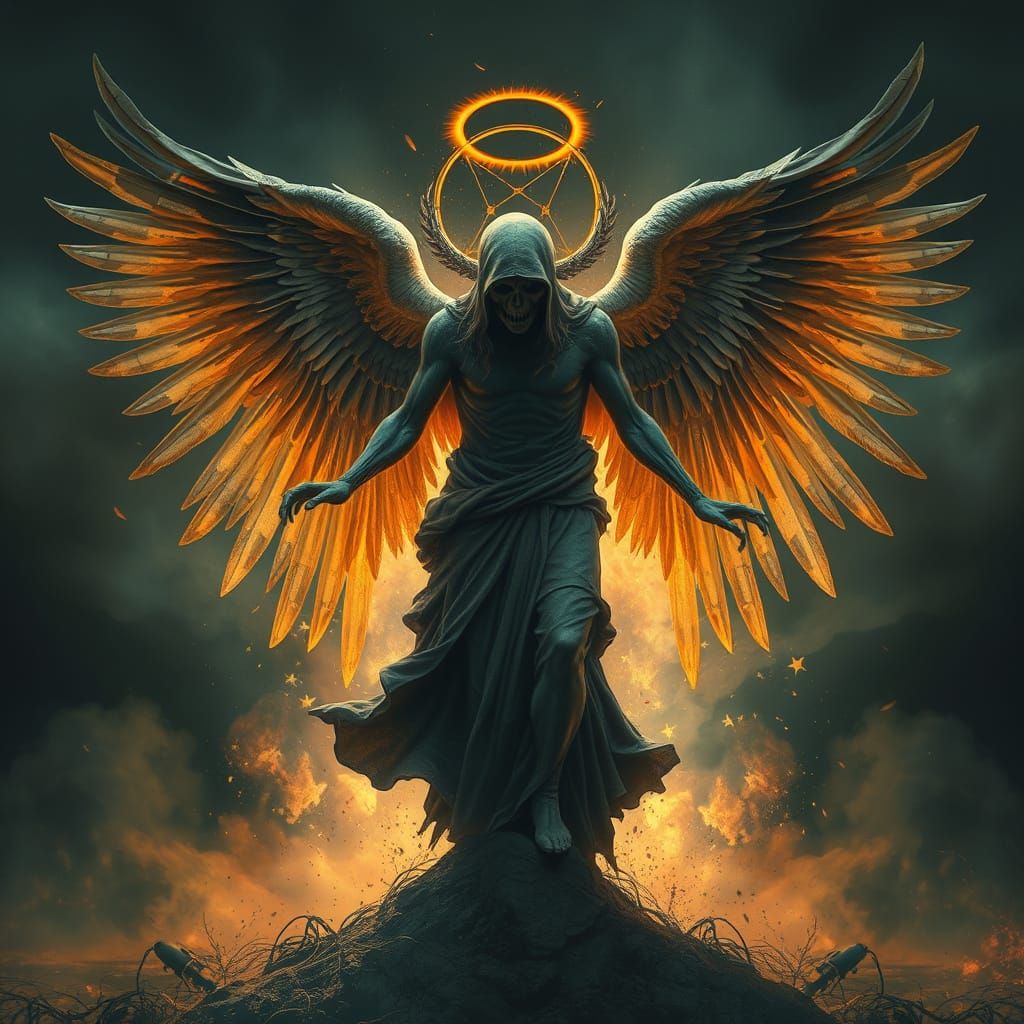 The Angel of Death.   by @undefined