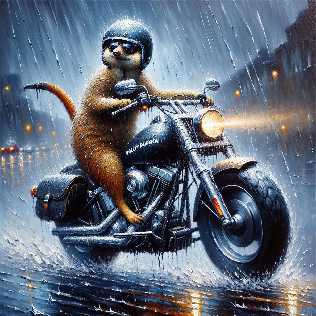 "Call me Harley Meerkat."