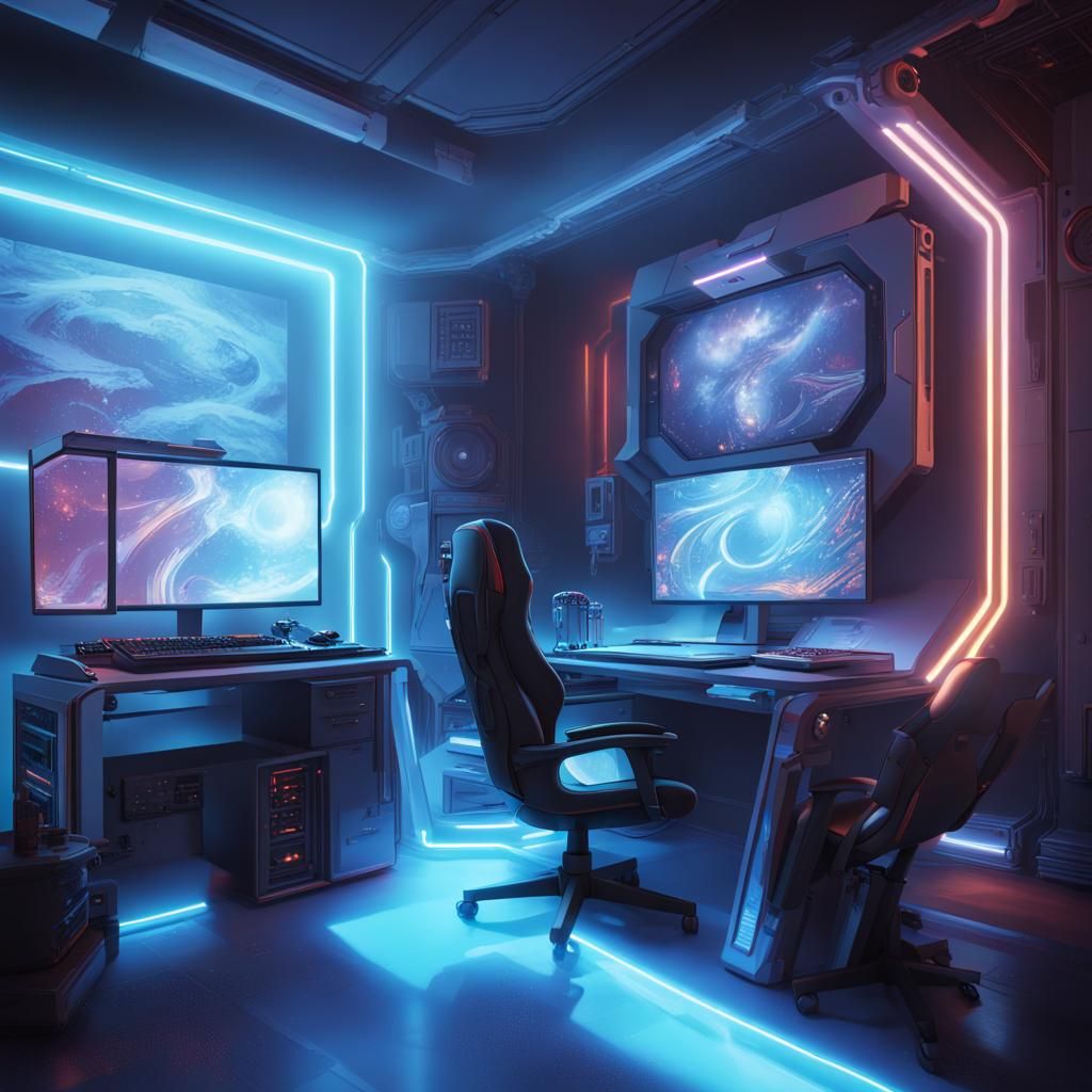 Sci-fi gaming  by @Calgar_the_Great