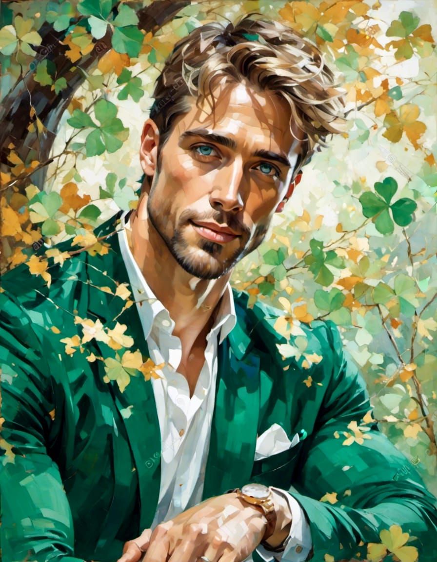 Handsome Irish man <lora:Male portrait:1.0> 