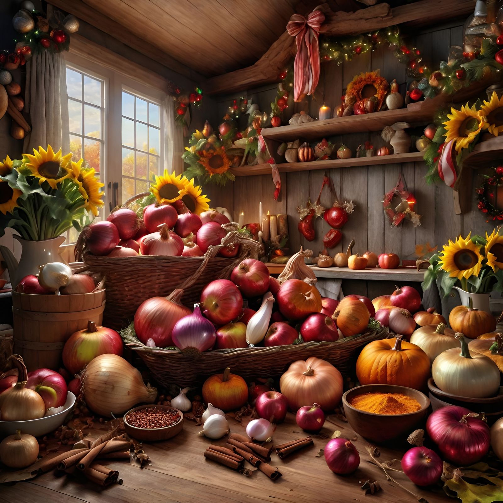 Christmas harvest   by @Silken