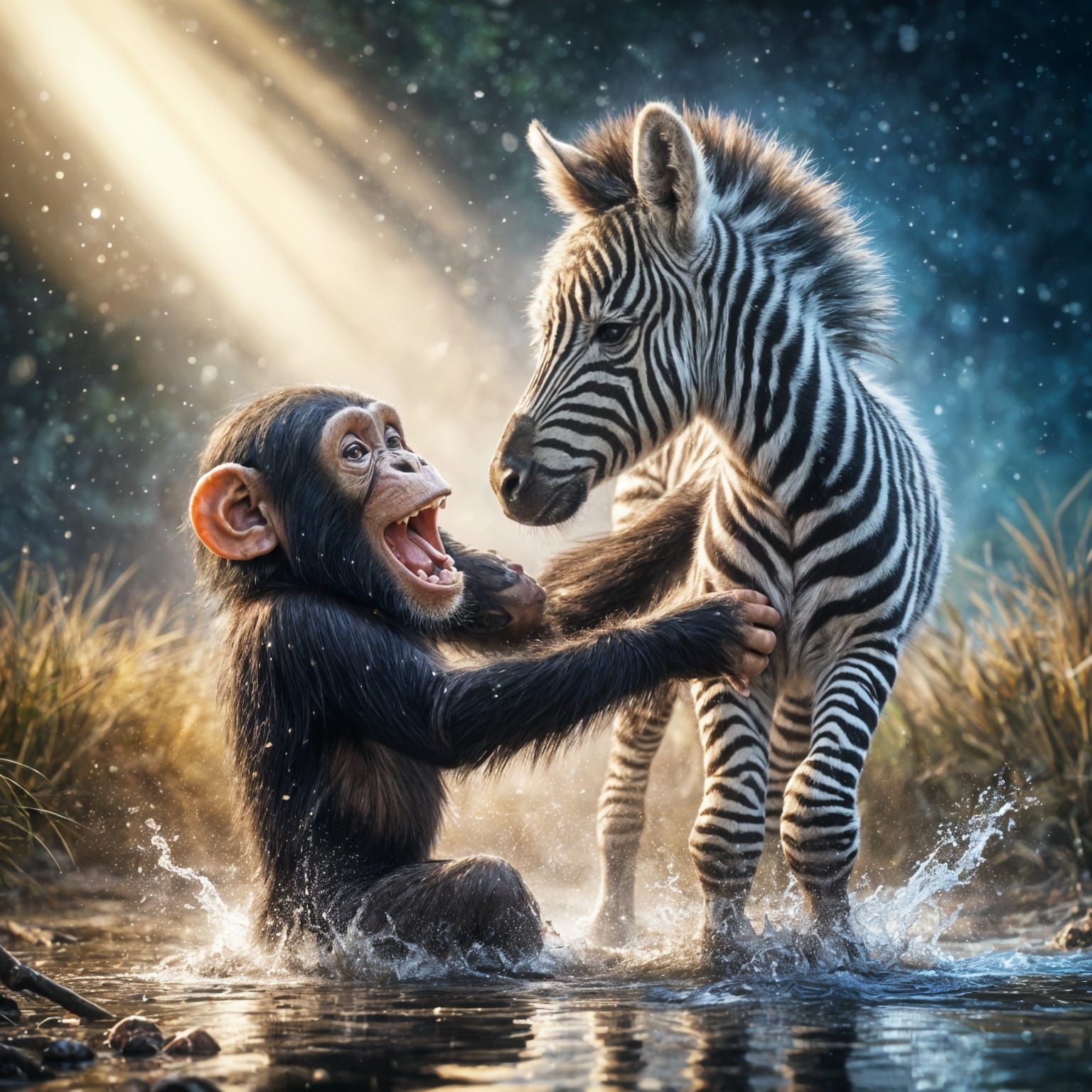 They don’t wash off those black stripes