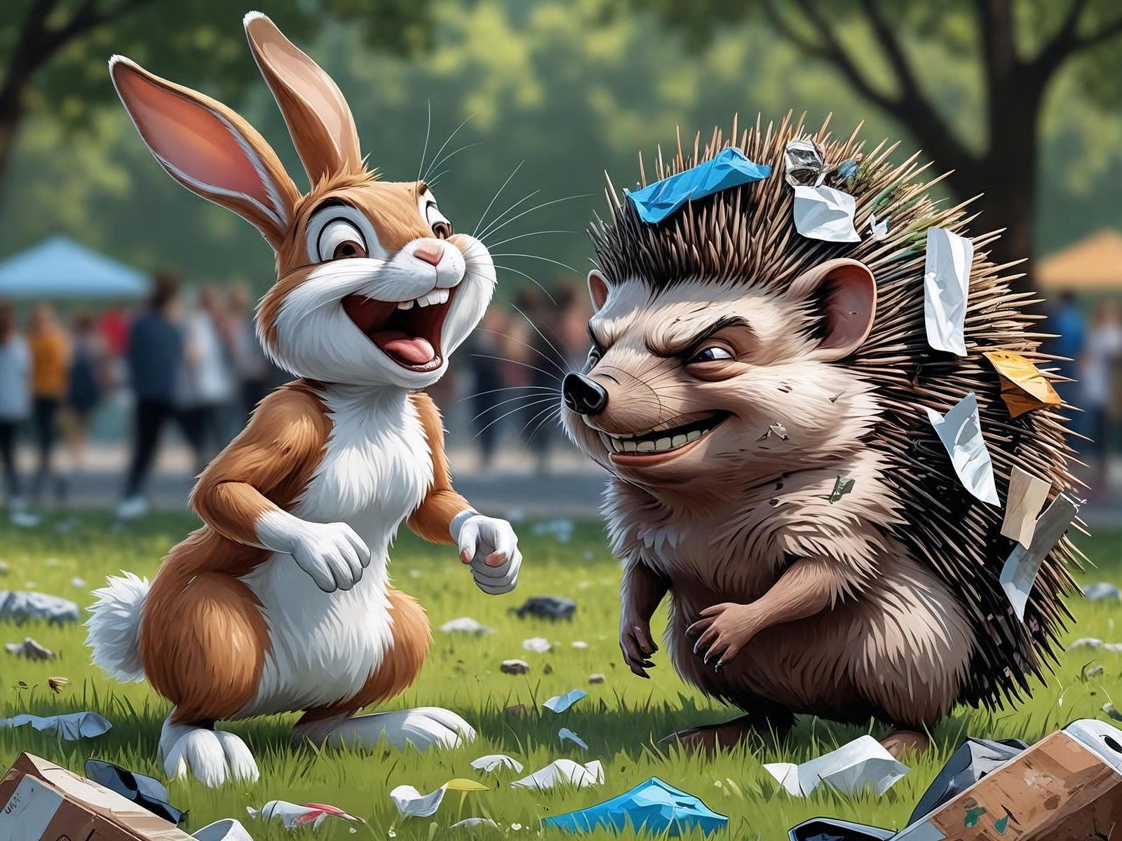 No, you don't look messy