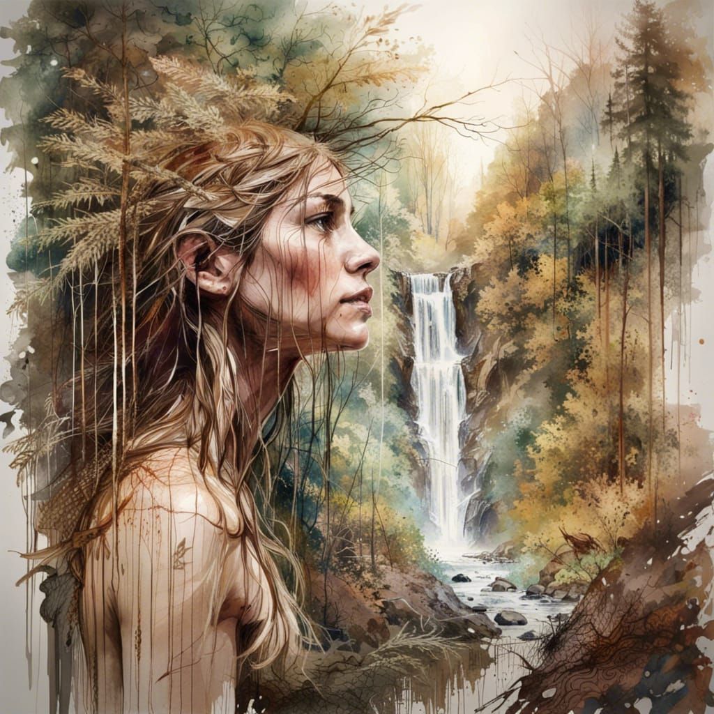 The forest spirit  by @Sparthano