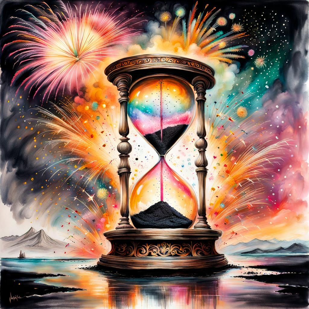 Happy new year 2024  by @Mini