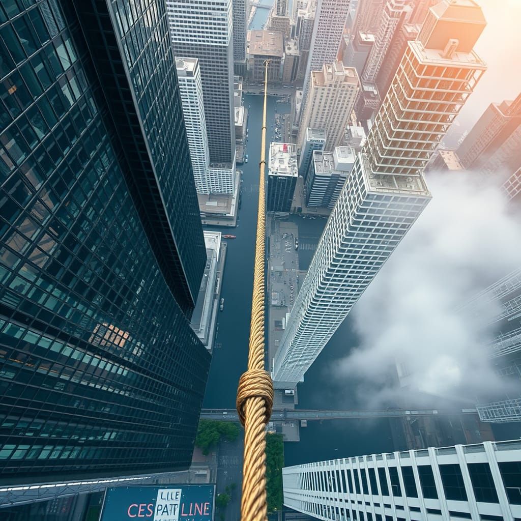 tightrope walking   by @AntonioF