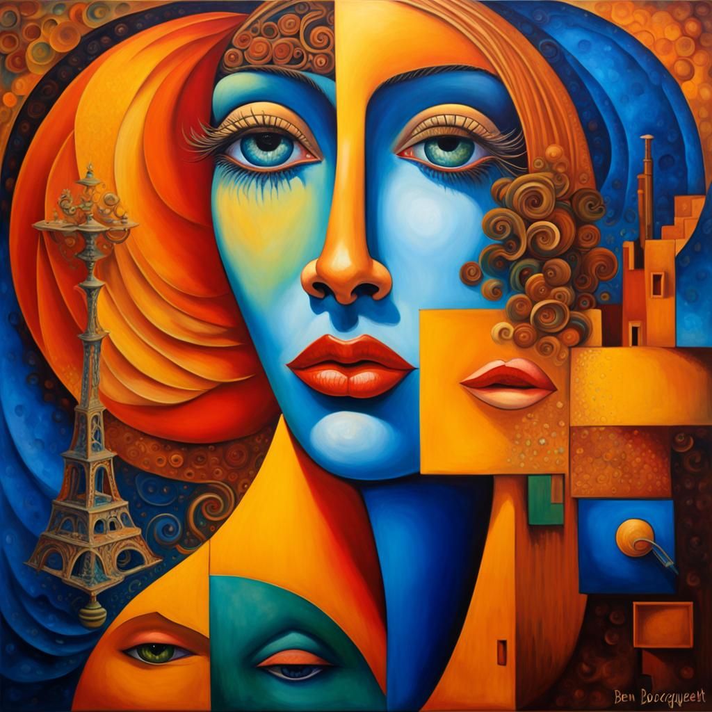 Deco Art Cubism Fauvism Folk Art Hyperrealism Maximalism Post