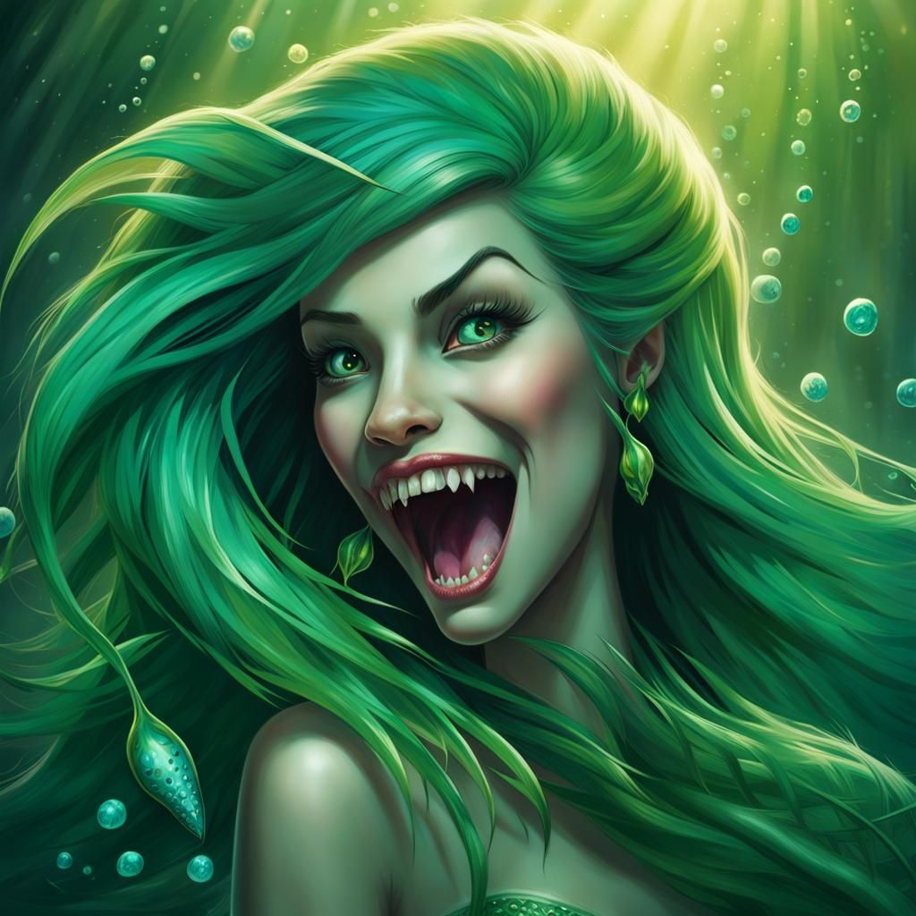 The Little Mermaid  by @John Fish