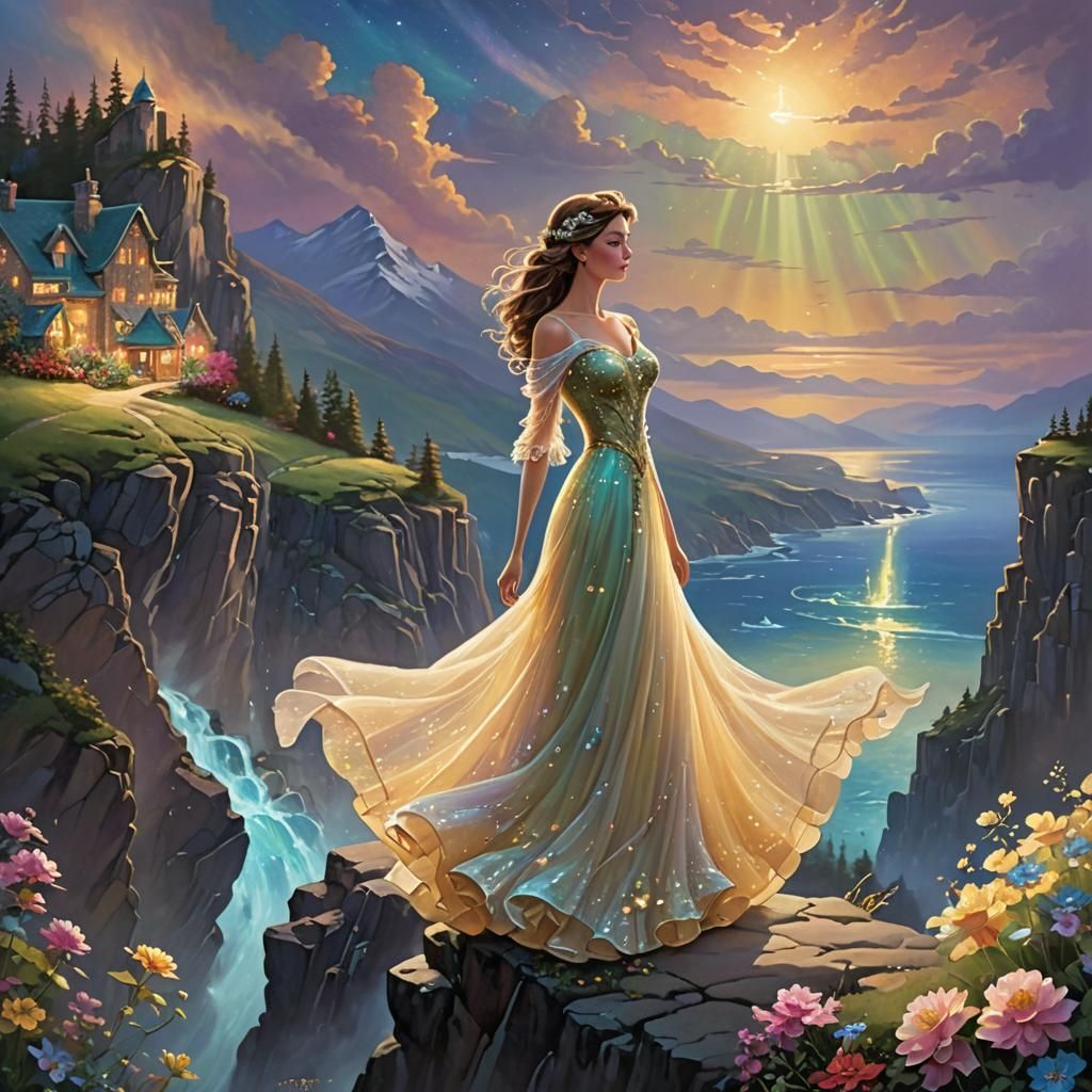 Princess at the end of the world   by @undefined