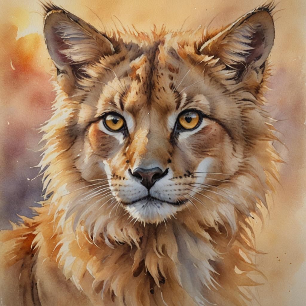 Watercolour painting, deep colors, underpainting, masterpiec...