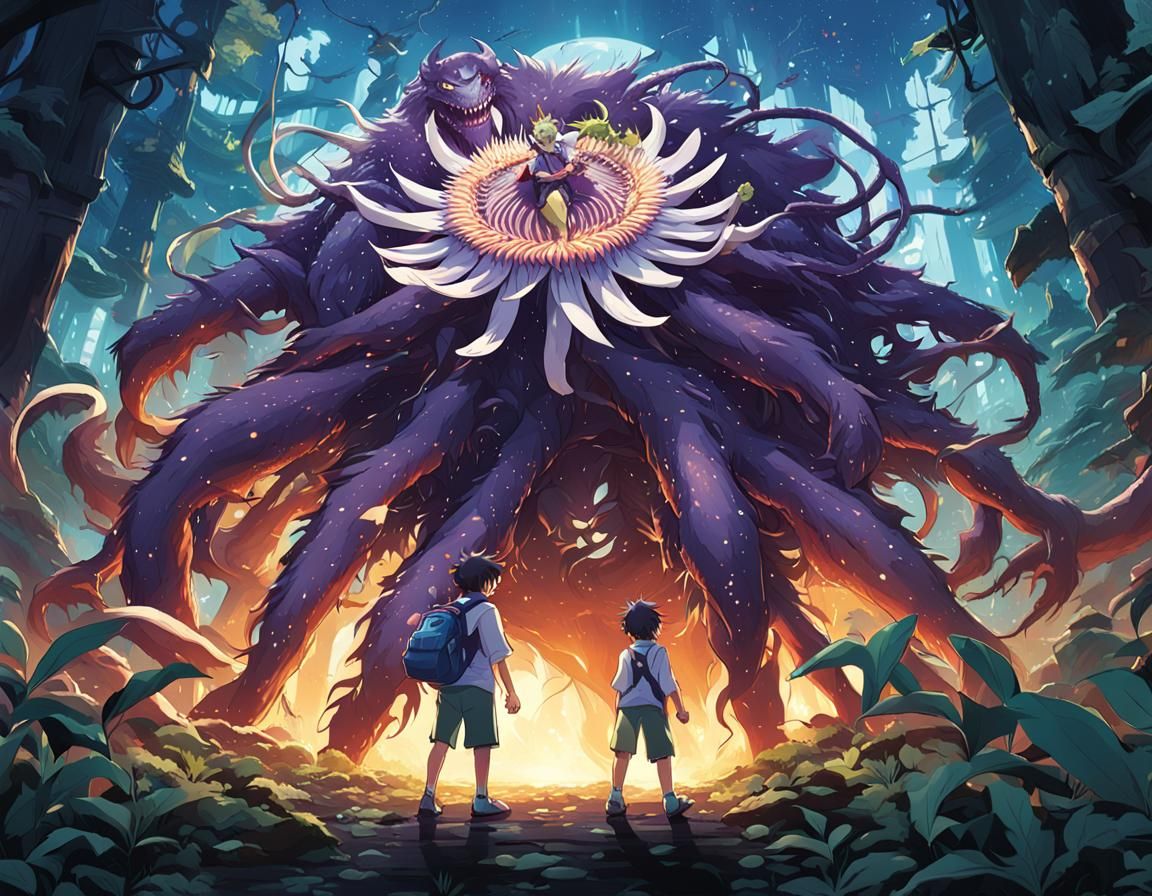 The Passion flower monster