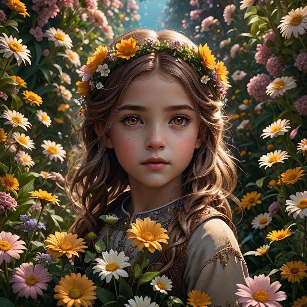 Little girl Annie