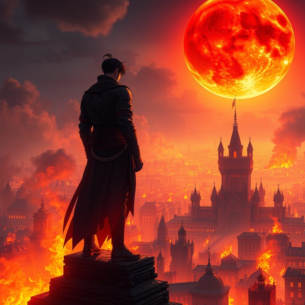 Sung Jinwoo from Solo Leveling  by @Hani