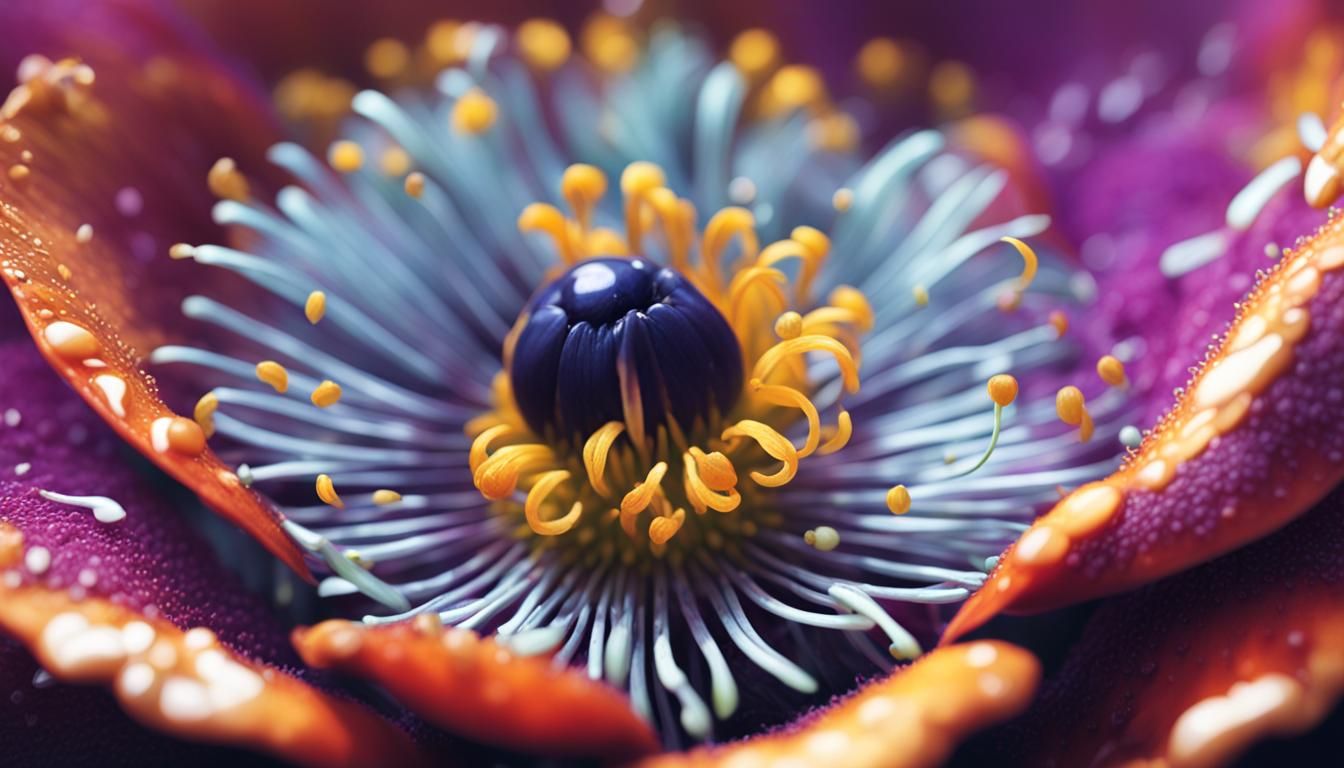 Le coeur de la fleur