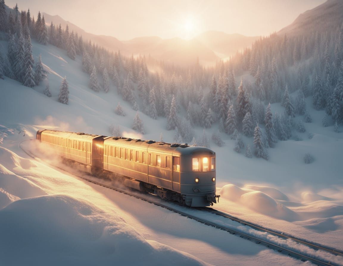 Winter train