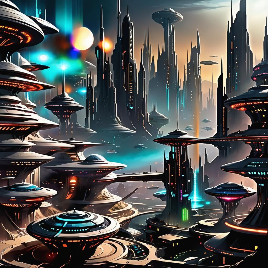 Stopping at the alien gas station