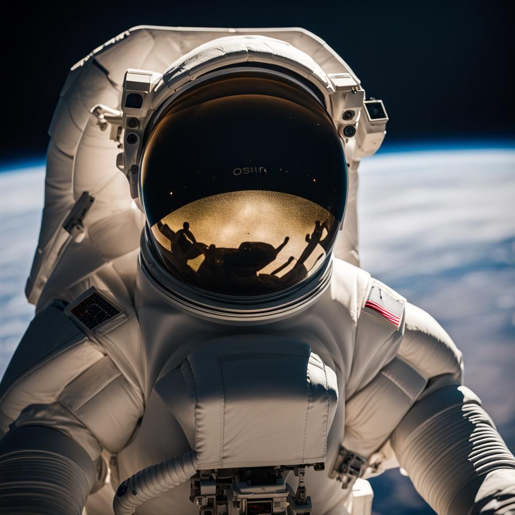 Osiride in spacesuite
