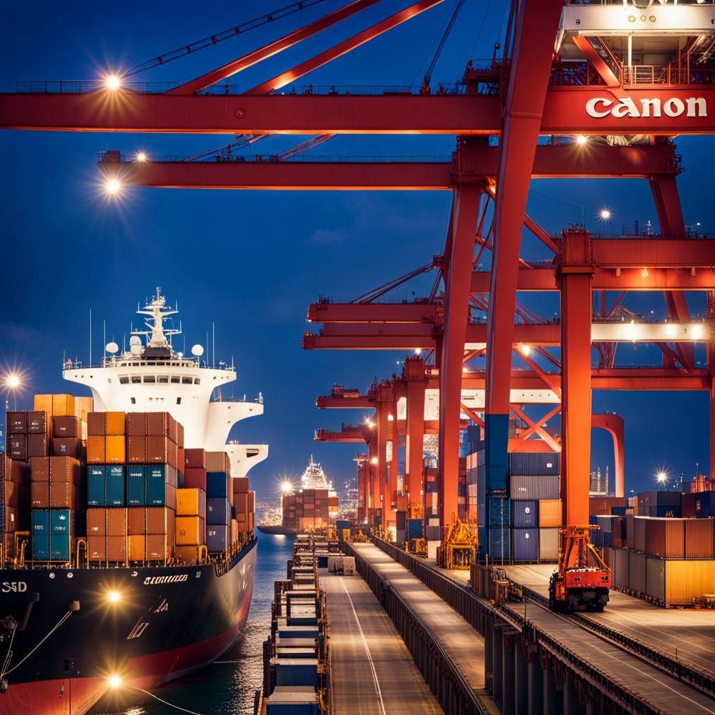 Digital image that captures international trade