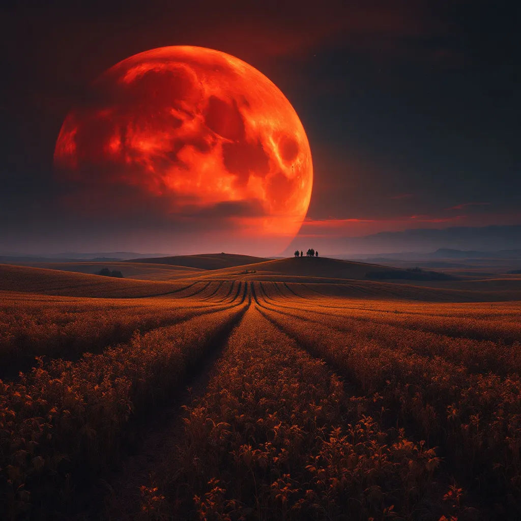 Under the Harvest Moon  by @Quinsy