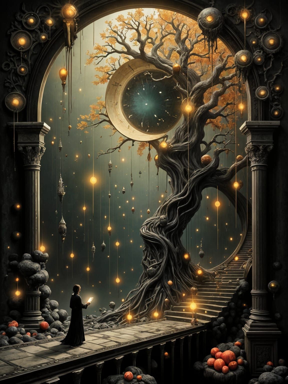 The Sanctum of Thorns and Silk  by @Neosymbionic