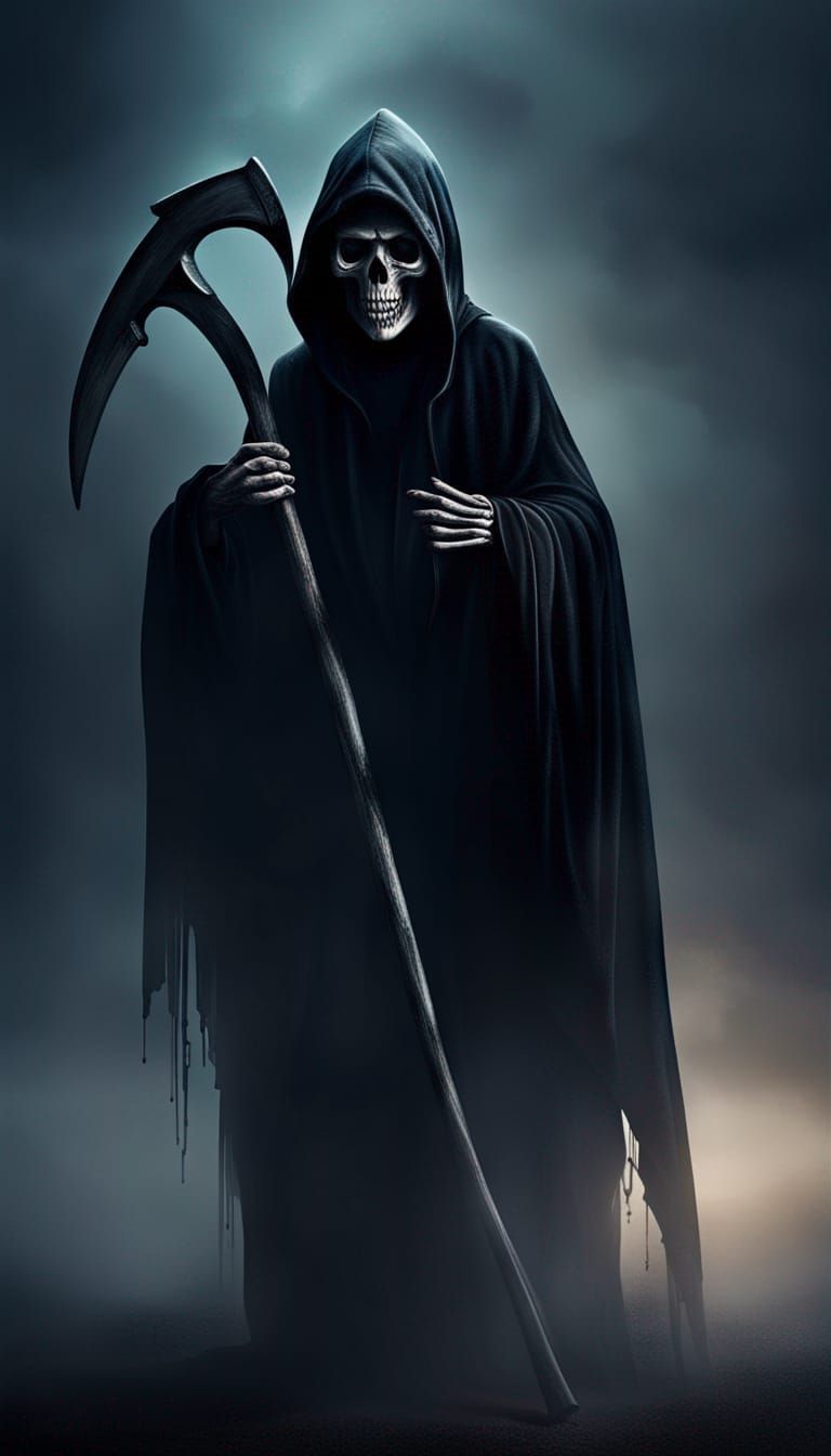 The Grim Reaper - AI Generated Artwork - NightCafe Creator