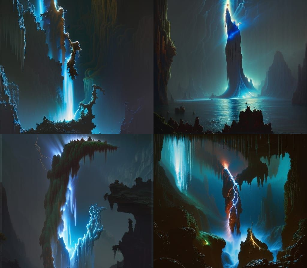Nebula Waterfalls