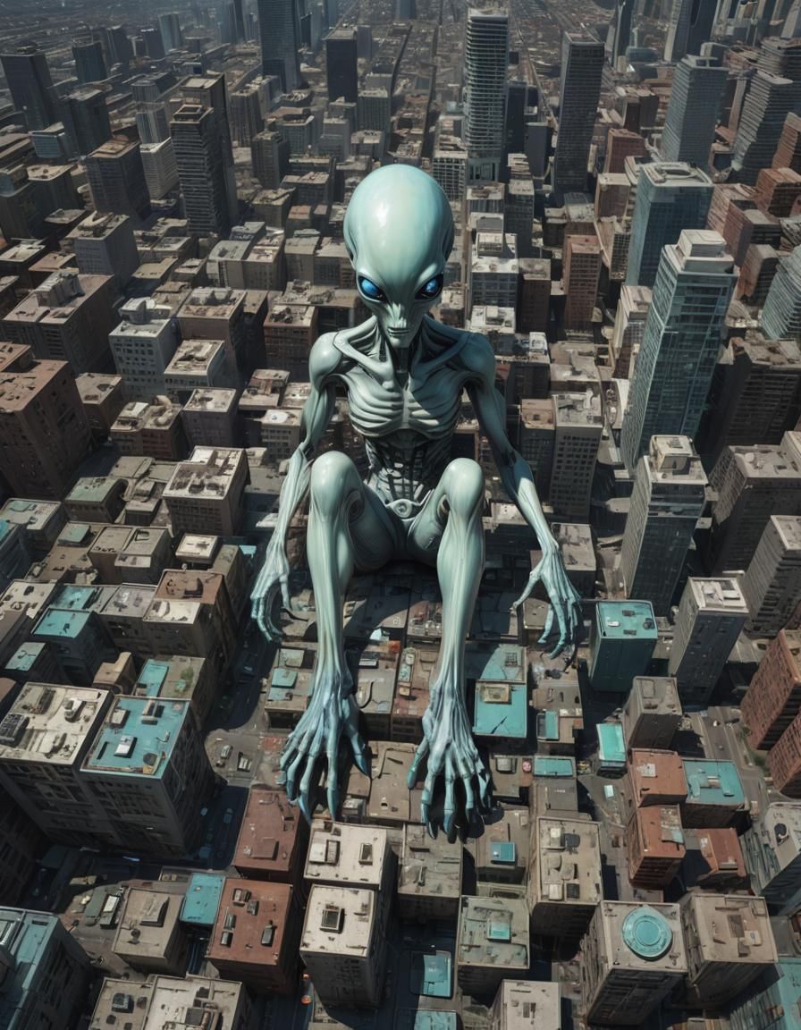 Alien Creature Twisted Reality