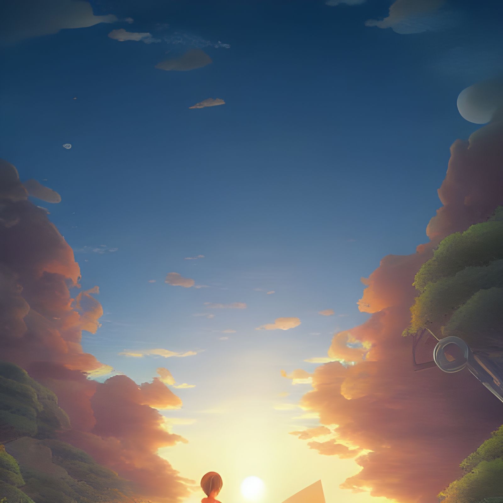 Looking at the sun