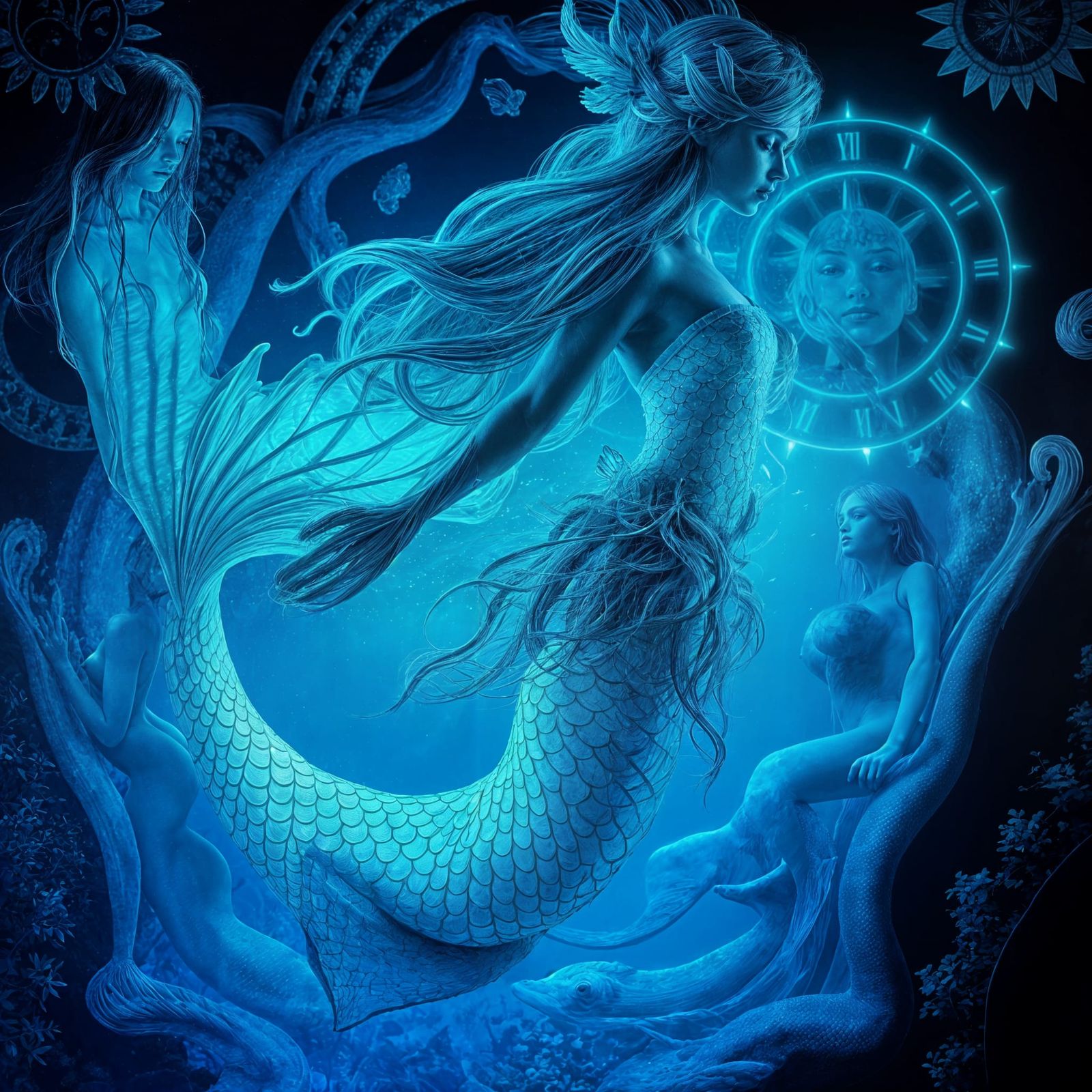 Mermaid glow (upscaled)